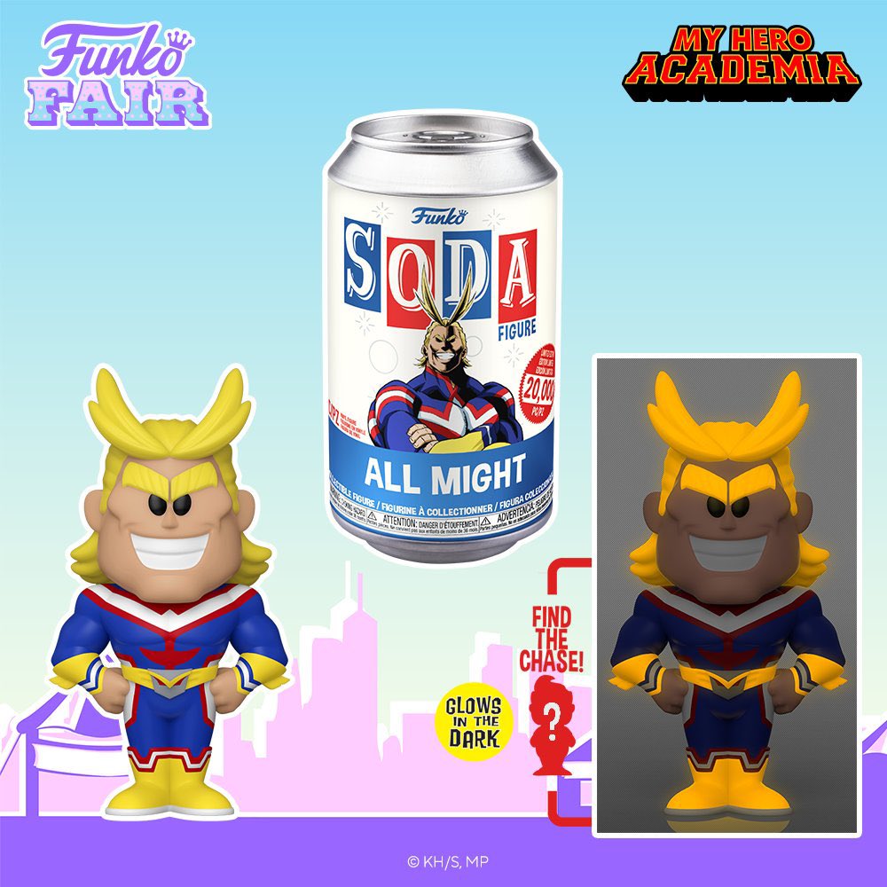 Funko SODA! Animation: My Hero Academia - All Might (Chance of Chase) PRE-ORDER