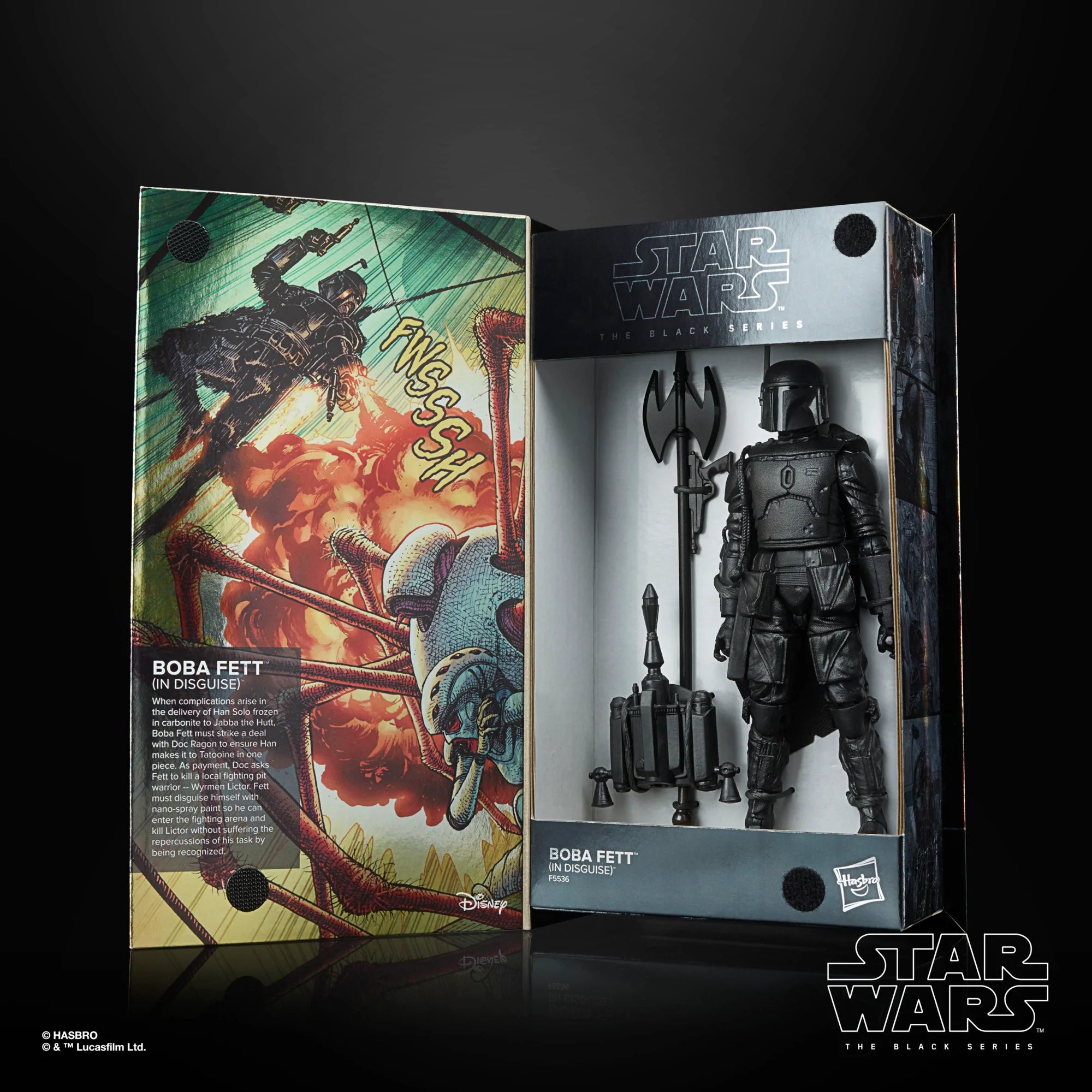 Star Wars The Black Series Boba Fett (In Disguise) SDCC 2022 Exclusive