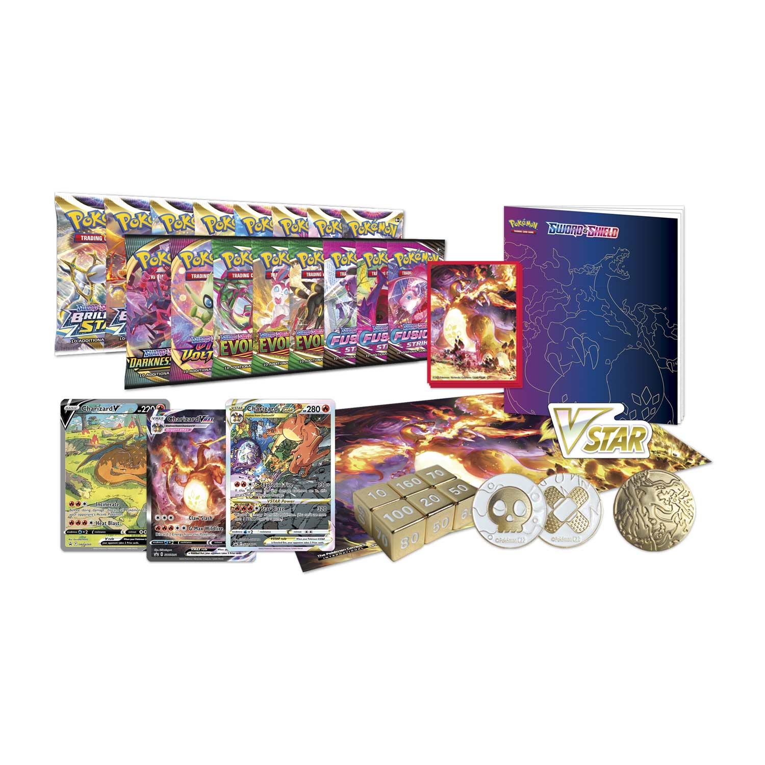 Pokémon TCG: Sword &amp; Shield Ultra-Premium Collection—Charizard