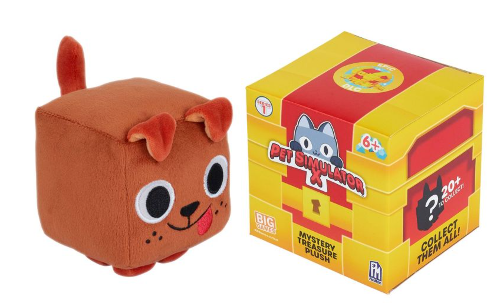 Pet Simulator X - Series 1 Mystery Treasure Plush