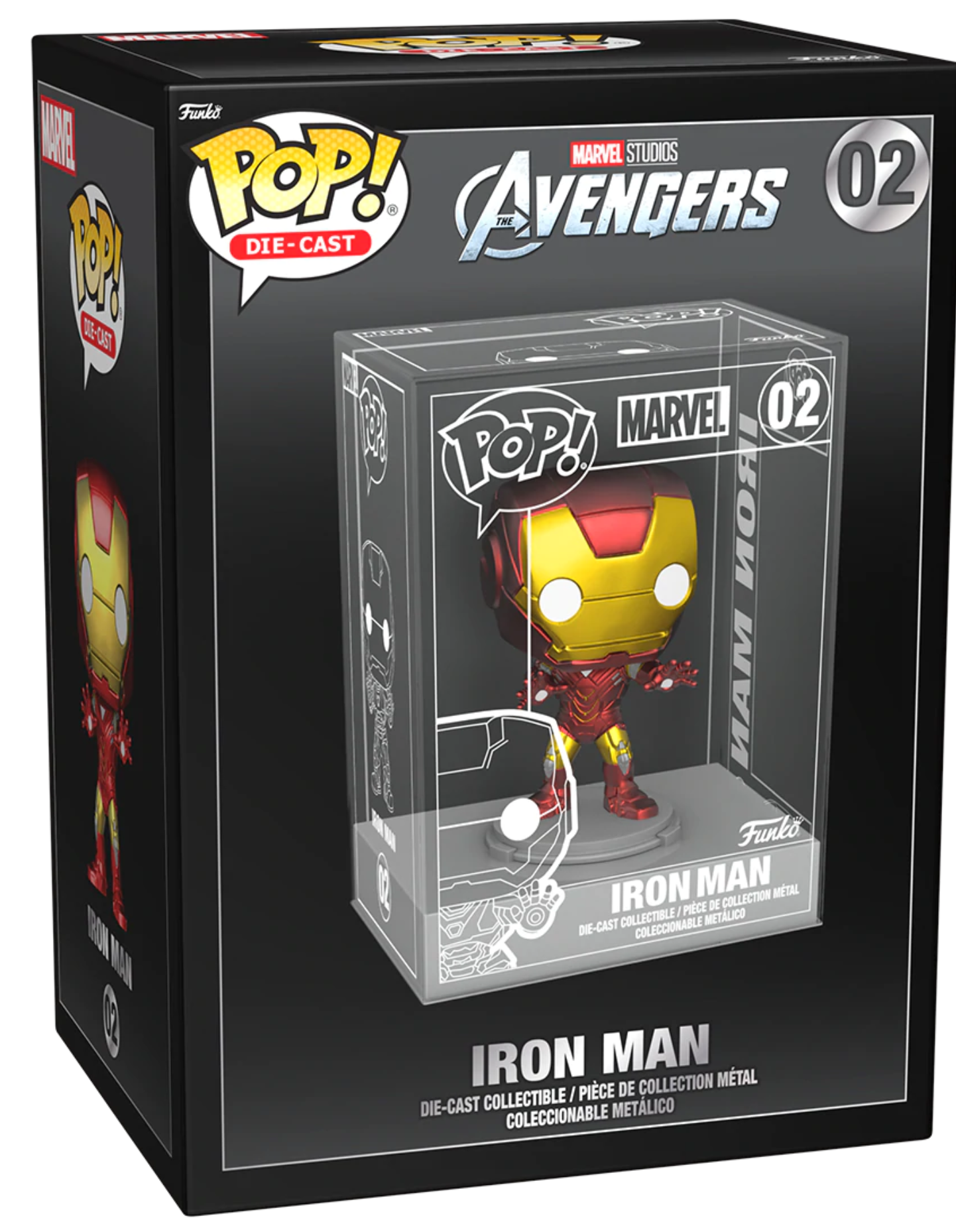 POP! Marvel : Iron Man Die Cast (Funko Shop Exclusive)