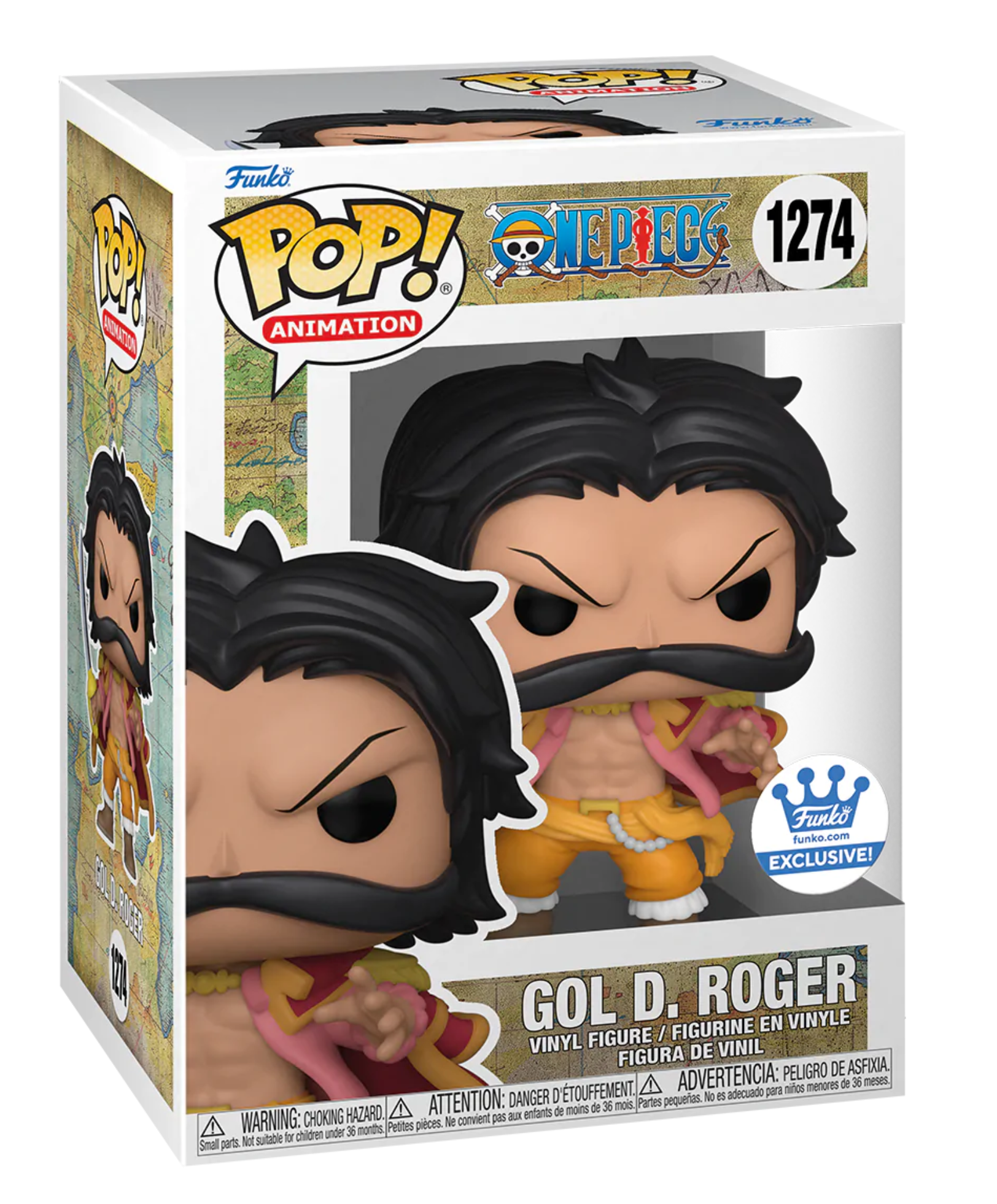 POP! Animation: One Piece- Gol D. Roger (Exclusive)