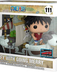POP! Rides Super Deluxe: One Piece - Luffy with the Going Merry! (New York Comic Con 2022 Sticker)