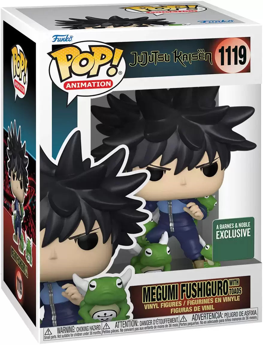 POP! Animation: Jujutsu Kaisen - Megumi with Toad Exclusive (Barnes and Noble Exclusive)